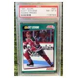 1991 Score Scott Stevens Rookie /Traded PSA Graded 8