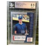 2001 2002 Upper Deck Minors Joe Mauer BGS 8.5 UD Draft Picks Minnesota Twins RC