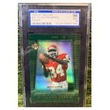 2000 UD Upper Deck Encore #257 Sylvester Morris Rookie RC Chiefs SGC 9/96 Mint
