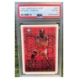 1999 Upper Deck MVP Exclusives Michael Jordan PSA 6 #201