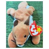 Ty Beanie Baby - 1996 SLY the Fox (8 Inch) Plush Stuffed Animal Toy
