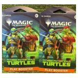 Magic: The Gathering Teenage Mutant Ninja Turtles Booster 2 Pack Lot