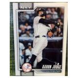2025 Topps Series 1 Base Set OVERSIZED Aaron Judge #1 Baseball Card