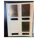 1996 Danbury Mint 22kt Gold Baseball Cards Set With Binder- Most Cards included,missing some.