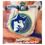 1989-90 Minnesota Timberwolves Inaugural Season Card Collecting Folder