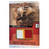 PRIEST HOLMES 2003 Flair Sweet Swatch Jersey Oversized Card /146 CHIEFS