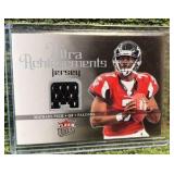 2006 Fleer Ultra Michael Vick Ultra Achievements GU Jersey Relic Falcons Patch
