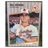 BILL RIPKEN 1989 Fleer BLACK BOX VARIATION Baseball Card #616 Classic Card