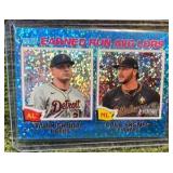 2026 Topps Heritage - Paul Skenes / Tarik Skubal - Light Blue Sparkle -Chrome-#7