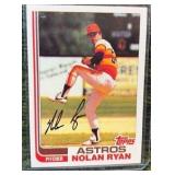 1982 Topps  # 90 Nolan Ryan Houston Astros Nice