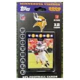 2008 Topps Football Minnesota Vikings Complete Sealed Team Set - Peterson