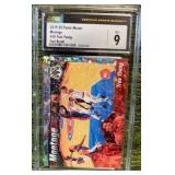 Trae Young 2019-20 Panini Mosaic 24 Silver Fast Break Prizm 2nd Year CSG 9 Mint