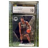2019-20 Panini Mosaic #209 Zion Williamson CSG 9 RC Rookie Card