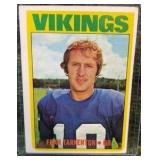1972 Topps Fran Tarkenton Card #225 NM+ Minnesota Vikings HOF