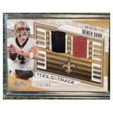 2023 ABSOLUTE DEREK CARR BALL JERSEY /349 TOOLS OF THE TRADE