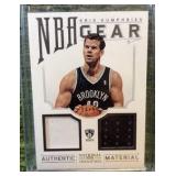 2012-13 Panini National Treasures NBA Gear Combo #25 Kris Humphries /99 Brooklyn Nets