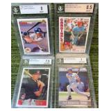 Beckett SLAB Lot of 4 MLB GREATS!