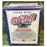 1991 Upper Deck Baseball Final Edition Set - Factory Sealed - Brand New Box Set 100 Cards