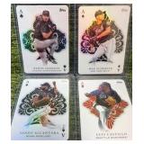 2023 Topps All Aces Insert Lot (4) Randy Johnson, Max Scherzer Sandy ALCANTARA Luis Castillo MLB