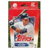 2023 Topps Series 2 Baseball Factory Sealed Hanger Box 67 Cards!