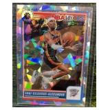 Shai Gilgeous-Alexander  2023 Panini NBA Hoops Premium Stock Cracked Ice Thunder