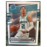2020-21 Panini Optic #153 LaMelo Ball Rookie Card RC CHARLOTTE HORNETS
