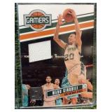 2010-11 Panini Donruss Manu Ginobli #15 Gamers Game Used Jersey Relic /299