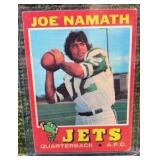1971 Topps - #250 Joe Namath “Broadway Joe” New York Jets, Alabama Legend HOF SB