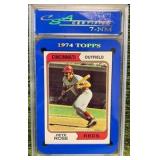 1974 Topps #300 Cincinnati Reds  Pete Rose Baseball Card Graded 7