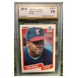 1990 Fleer Update #U-87 Frank Thomas White Sox RC Rookie HOF 10 GEM MINT JB7