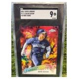 2023 Topps Chrome Seiya Suzuki #FS-11 Future Stars Chicago Cubs SGC 9