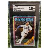 2023 Topps Bubba Thompson RC Silver Pack Chrome Mojo Refractor SGC GM 10