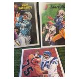 1970 Topps Football 8x10 Poster - Lance Alworth LEM Barney and Bob Brown- Cool Pieces!