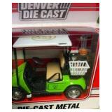Denver Die Cast Golf Cart Green 2017 -TOYS-Figures