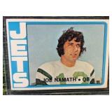 1972 Topps Joe Namath #100 HOF JETS