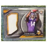 2015 Topps Rookie Jumbo Relic Stefon Diggs #RJR-SD Rookie RC