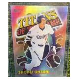 2026 Topps Series 1 Shohei Ohtani Titans Of The Game Insert L.A. Dodgers