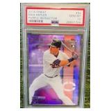 2016 Topps Finest Max Kepler Purple Refractor /250 PSA GRADED 10 Minnesota Twins