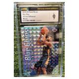 20 19–20 Panini mosaic blue chips #8 Zion Williams CSG graded MINT9