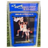 1992 Upper Deck Shaquille O’Neal Rookie RC #1 Graded 8 NM-MT HOF Orlando Magic