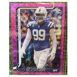 2025 Topps Chrome - DeForest Buckner - Pink Wave Refractor /250 - COLTS