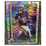 2025 TOPPS CHROME #195 JUSTIN JEFFERSON Pulsar Refractor