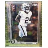 2025 Topps Chrome Football Ashton Jeanty Base Rookie RC #322 RAIDERS