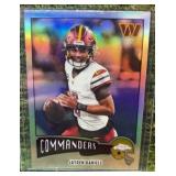 Topps Chrome 2025 Jayden Daniels Commanders #1975-34 Refractor