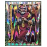 2025 Topps Chrome Jayden Daniels Ray Wave Refractor QB Washington Commanders