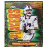 2025 Topps Chrome NFL Josh Allen Power Players #PP-2 Buffalo Bills