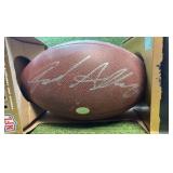 Jared Allen #69 Autographed NFL Wilson Football with COA Minnesota Vikings