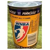 1997 Pinnacle Inside WNBA Lisa Leslie Factory Sealed Basketball Can with 6 Card pack inside L.A. Sparks