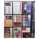 ALL Michael Jordan Binder, Chicago Bulls 6 Pages by 9 Cards per Page = 54 Cards in Total!  All throughout his career!