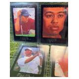 TIGER WOODS 2003 UPPER DECK RENDITIONS THE CHAMPIONS' LOUNGE